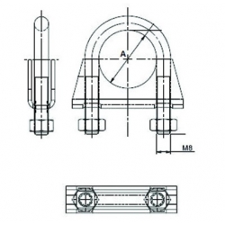 Obejmy do marki Ford M10/W1